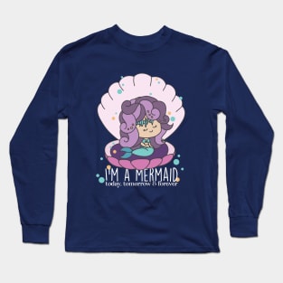 Princess Mermaid Long Sleeve T-Shirt